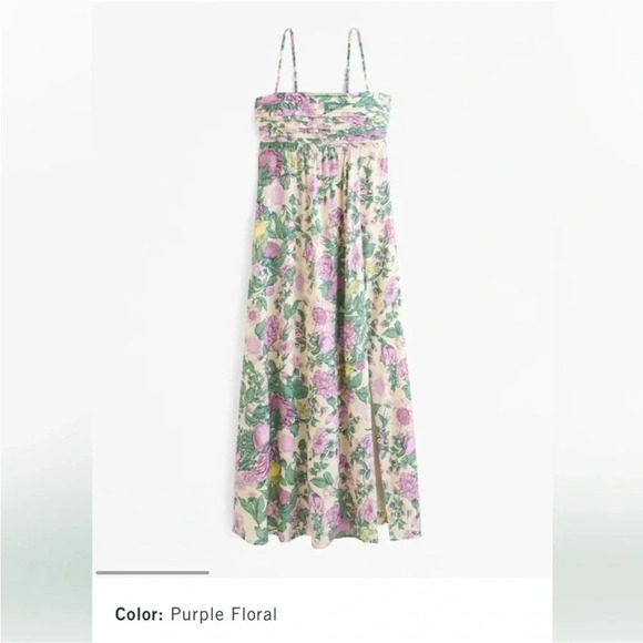 Abercrombie Emerson open back maxi dress - Picture 2 of 10